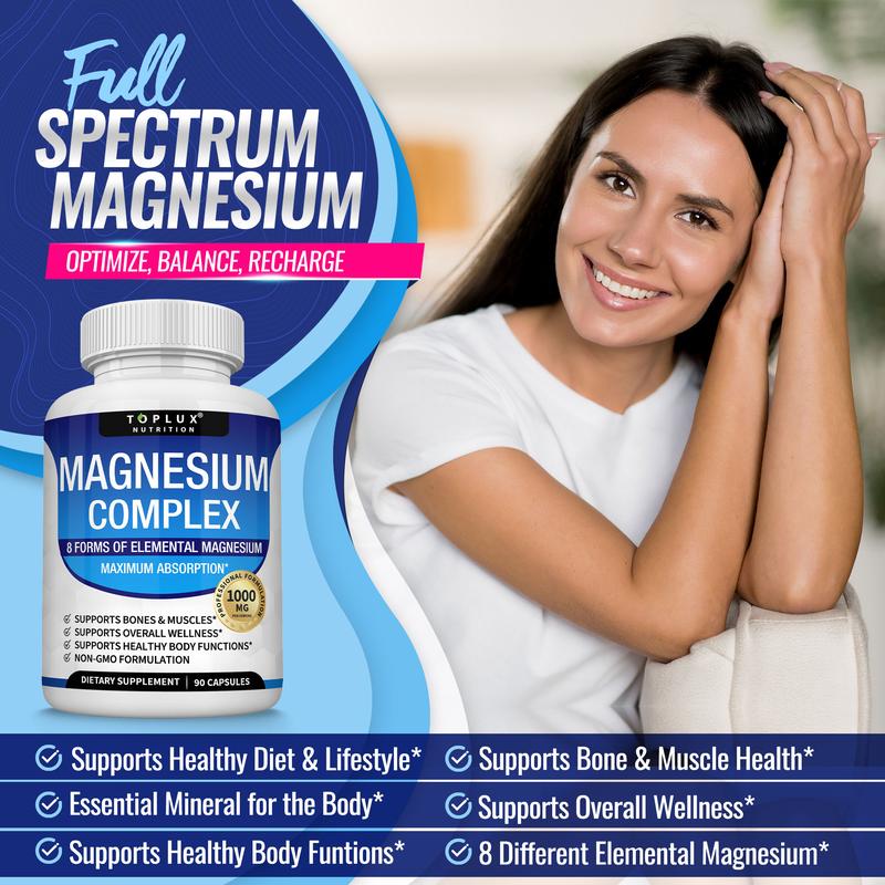 Magnesium COMPLEX - 8 Magnesios en 1