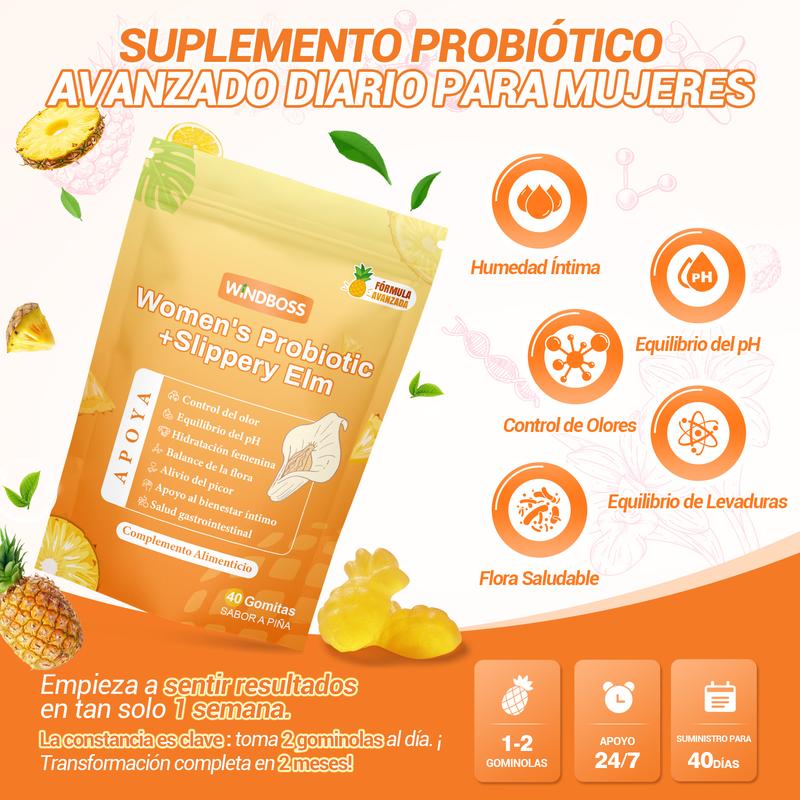 Gomitas probióticas femenina